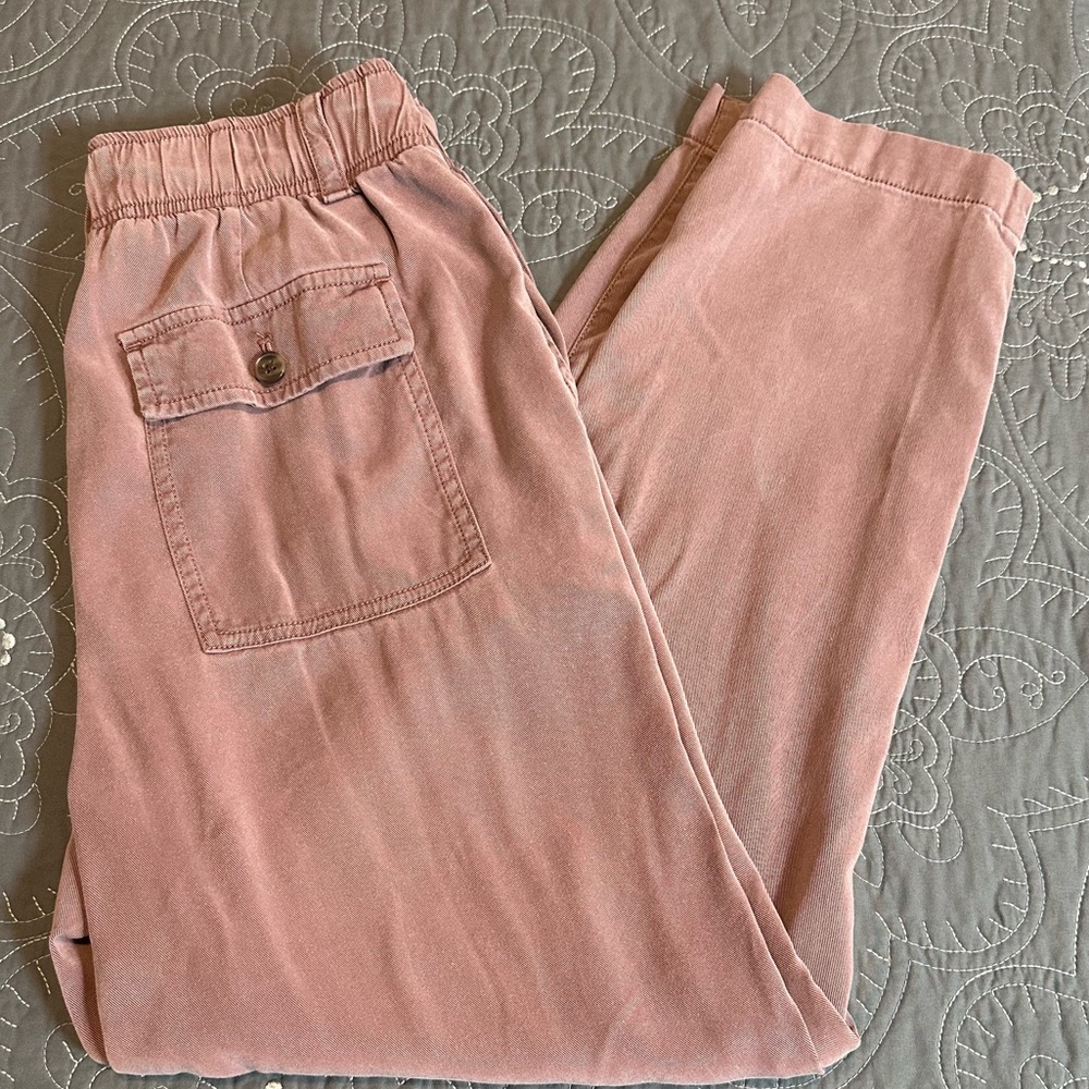 GAP Women’s Purple/Dusty Pink Lyocell Pants Size 4